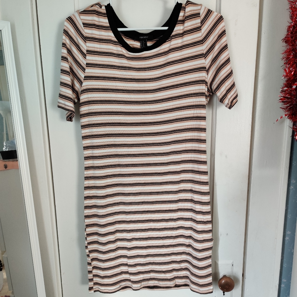 Stripe Bodycon Dress